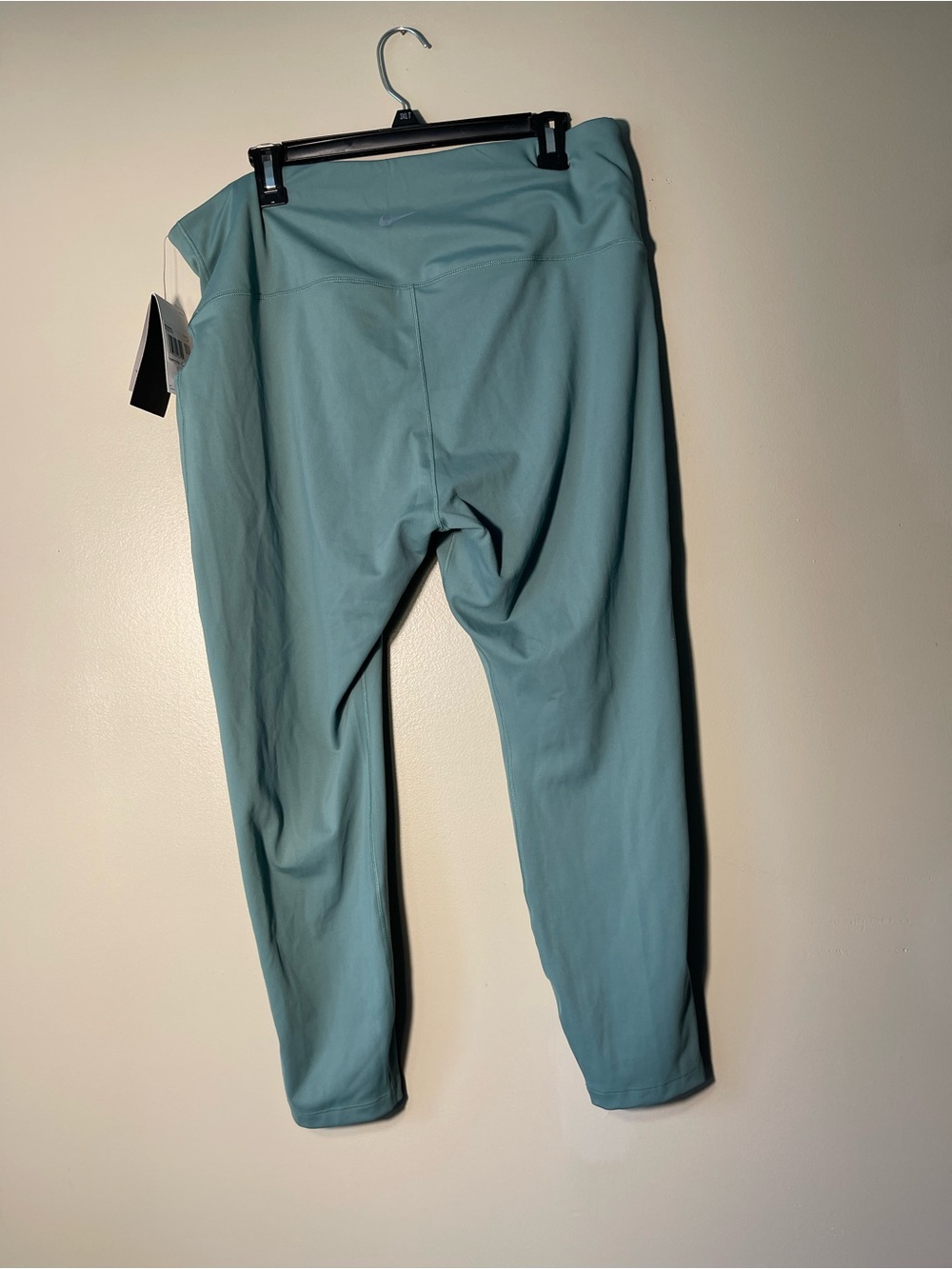 Nike One Women’s Pocketed 7/8 Ankle Leggings Green Plus Size 2X New - Picture 4 of 6